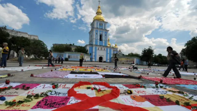 Акция поддержки ВИЧ-инфицированных