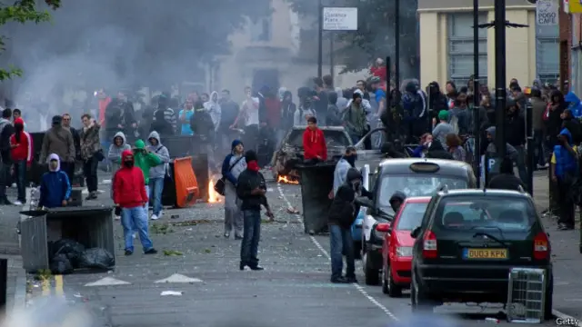 Disturbios en el este de Londres, 2011