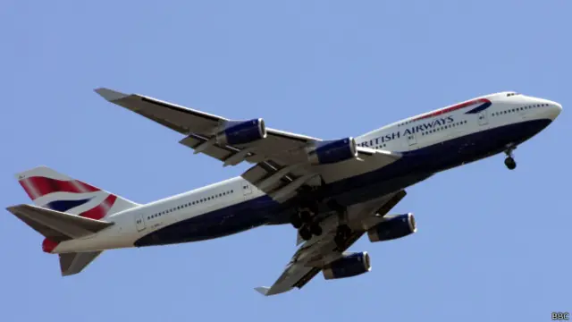 Самолет British Airways