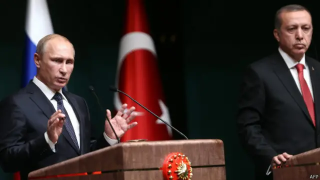 Rusya Devlet Başkanı Putin, Türk Akımı projesini Aralık 2014'teki Ankara ziyaretinde Cumhurbaşkanı Erdoğan ile birlikte açıklamıştı.