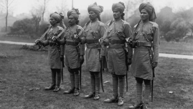 Войска из Индии во время Первой мировой войны