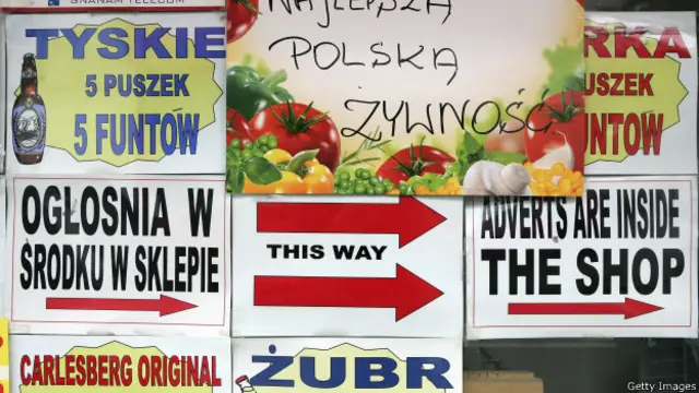 Реклама польских магазинов