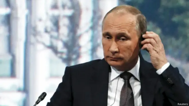 Президент России Владимир Путин на Санкт-Петербургском экономическом форуме