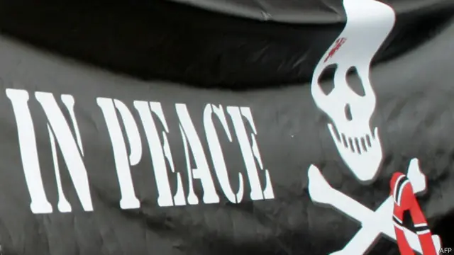 Череп с костями