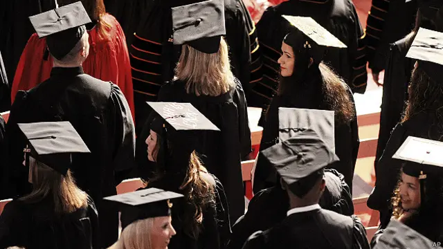 Mujeres graduadas 
