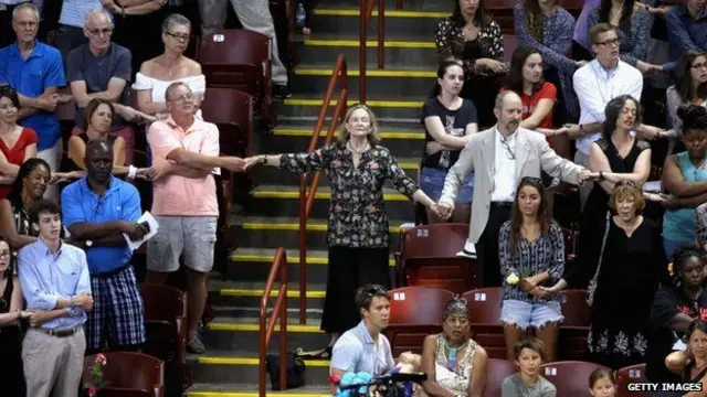 В церкви Чарльстона