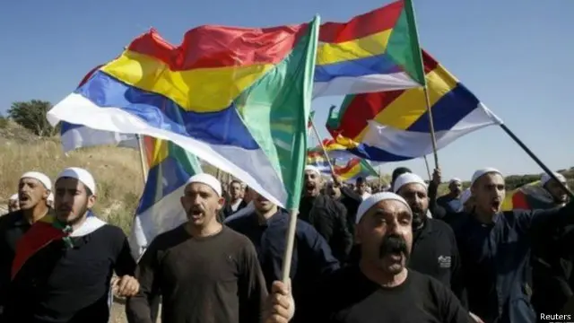 آلاف الدروز تظاهروا في إسرائيل للضغط على الحكومة والمجتمع الدولي لمساعدة إخوانهم في سوريا