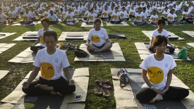 मलेशिया में भी योग दिवस