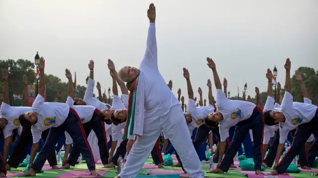 Моди Халқаро йога куни ташаббускори бўлган