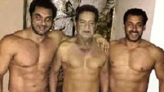 سلمان خان نے اپنے ٹریڈمارک انداز میں یوم والد کا جشن منایا