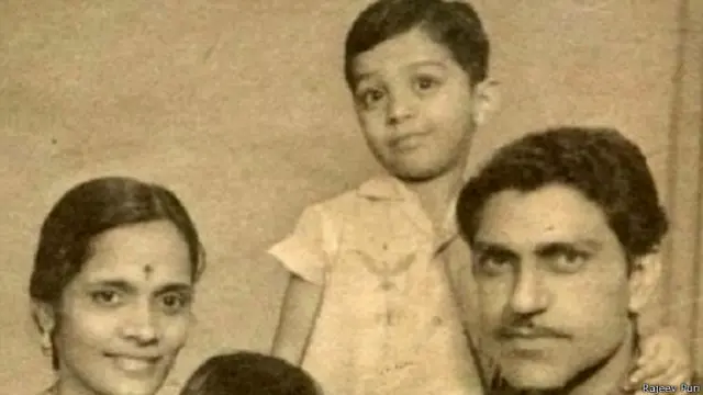  امریش پوری اپنے اہل خانہ کے ساتھ