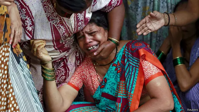 Keluarga korban alkohol oplosan di Mumbai