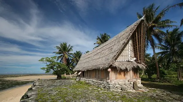 密克罗尼西亚雅普岛上的民居