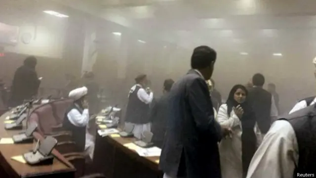अफ़ग़ानिस्तान संसद पर हमला