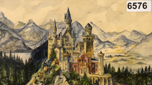 Найдорожчим став малюнок замку Нойшванштайн у Баварії