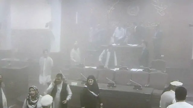 اس حملے میں کم از کم 18 افراد کے زخمی ہوئے