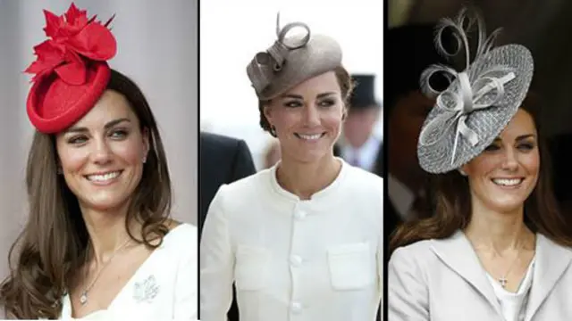 凯特王妃等皇室成员，维持着英国帽文化