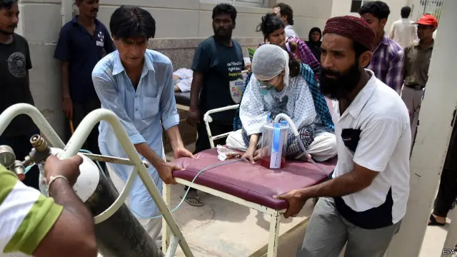 Gelombang panas di Pakistan