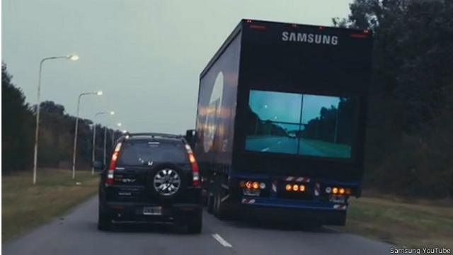 Samsung, Camión seguro