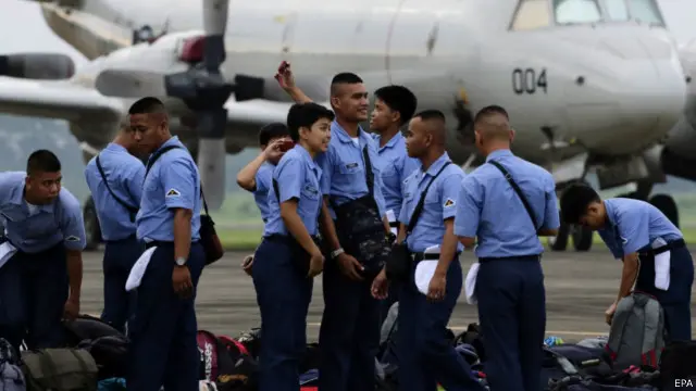 图为菲律宾军人