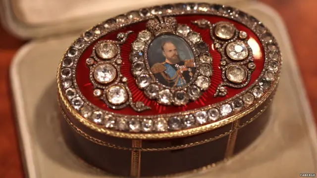 बिसमार्क बॉक्स, फ़ैबरगे, 1884