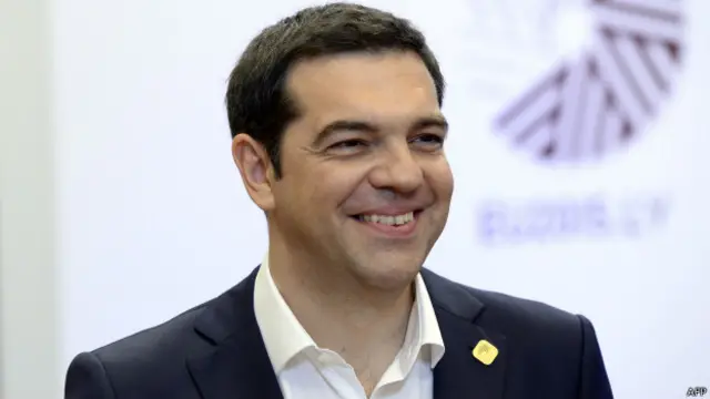 Алексис Ципарс в Брюсселе