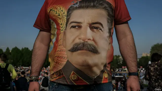 Портрет Сталина на майке