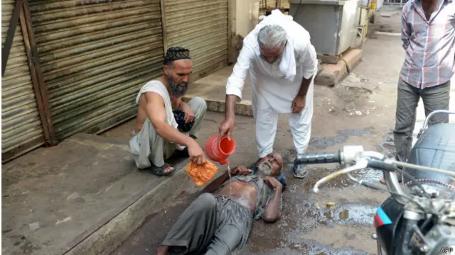 Ola de calor en Pakistán