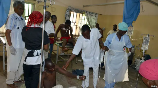 Waathiriwa wa shambulio la kujitolea muhanga nchini Nigeria