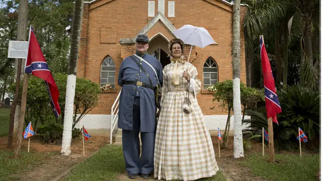 brasil, estados unidos, bandera, confederada, racismo