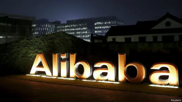 阿里巴巴推出的网上购物平台销售额不断上升