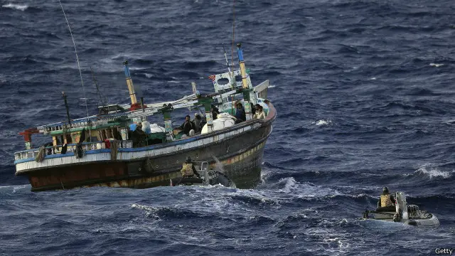 Perahu pembawa heroin