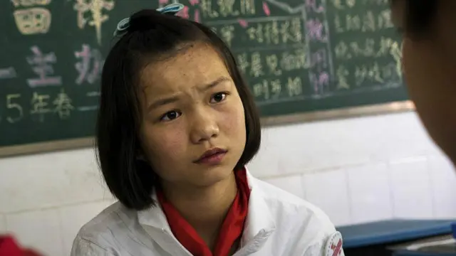 Yangyang en la escuela