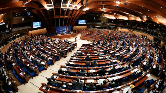 Зал заседаний ПАСЕ