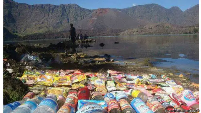 Permasalahan sampah juga terjadi di Gunung Rinjani dan gunung-gunung lainnya.
