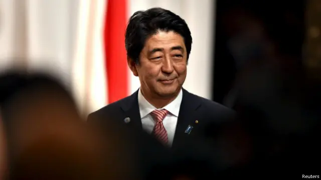 日本首相安倍晉三（22/06/2015）