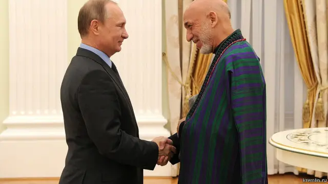 افغانستان و روسیه در جریان حکومت حامد کرزی توانستند روابط خوبی داشته باشند