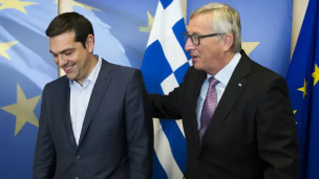 Tsipras y Varoufakis