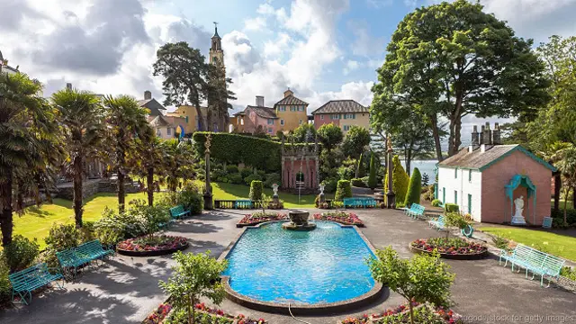 городок Портмейрион