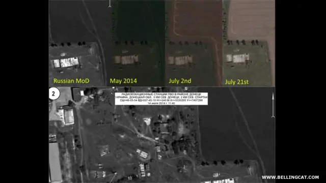 Сравнение спутниковых изображений