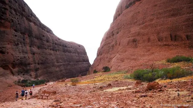 只有在V字形的瓦帕峽谷裏拍攝的照片才允許發表(圖片來源：Georgia Rickard)