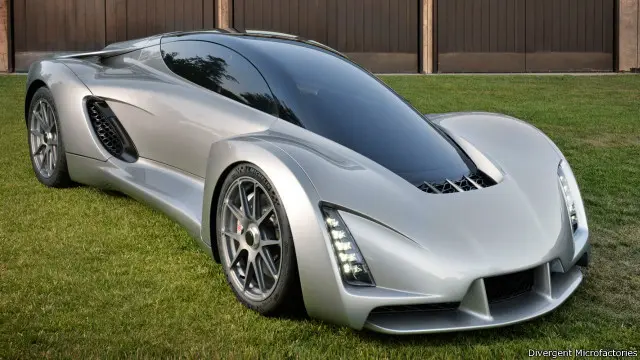 Blade весит 629 кг и разгоняется до 100 км за 2,5 секунды