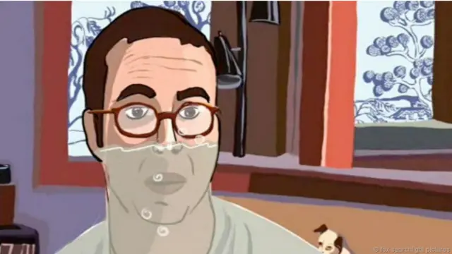 Escena from Waking Life