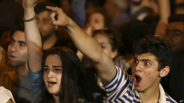 Демонстрация в Армении