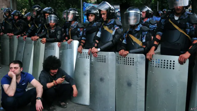 Демонстрация в Армении