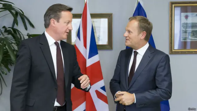 Кэмерон и Туск