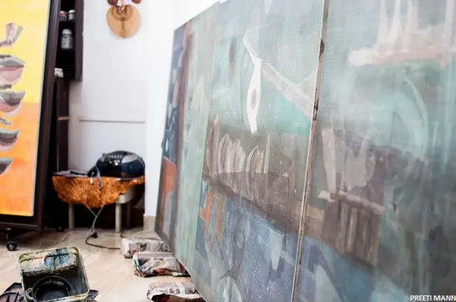 मनीष पुष्कले का आर्टवर्क