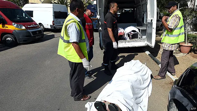 ہلاک ہونے والوں میں تیونس، برطانیہ، جرمنی اور بلغاریہ کے شہری شامل ہیں