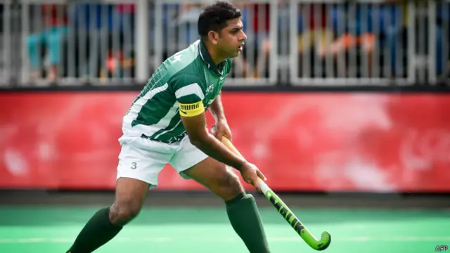 پاکستان کی جانب سے دونوں گول کپتان محمد عمران نے کیے