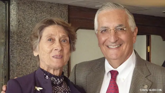 Manena Riquelme y Daniel Nijensohn